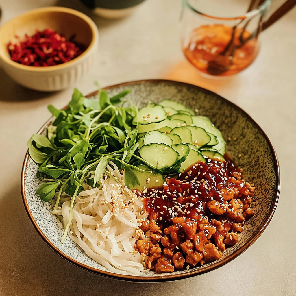 Utrolig asiatisk bowl med kjøttdeig – fantastisk smakopplevelse