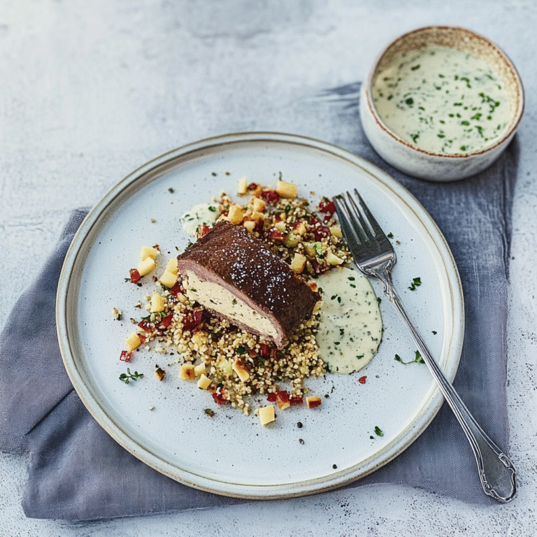 Biff med byggryn og eple – en utrolig deilig middagopplevelse