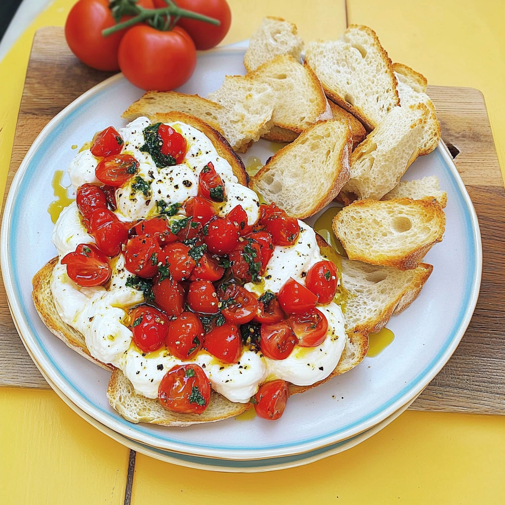 Bruschetta med kremet mozzarella – en utrolig smakfull opplevelse