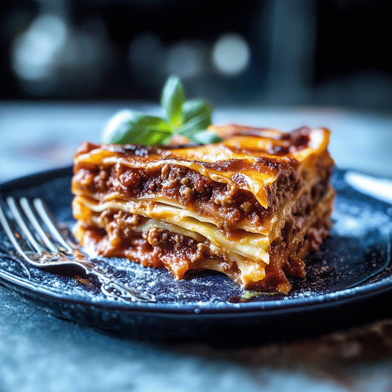 Hjemmelaget lasagne - en utrolig deilig opplevelse