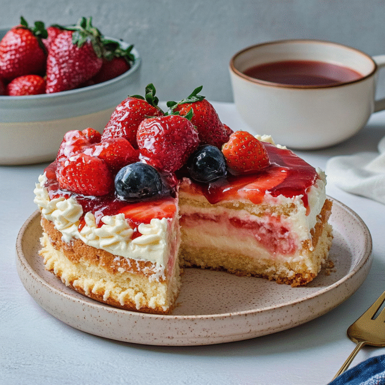 Fantastisk jordbærkake – en utrolig sommerfavoritt