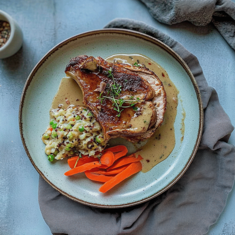 Koteletter med soppstuing: En utrolig deilig middagopplevelse