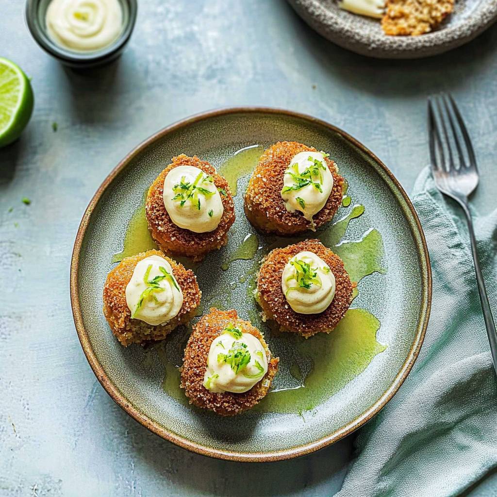 Fantastiske krabbekaker med limemajones – en utrolig opplevelse