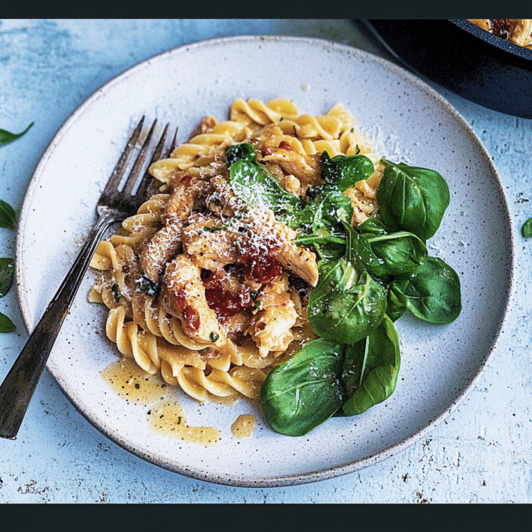 Marry me chicken med pasta – en utrolig, deilig middag