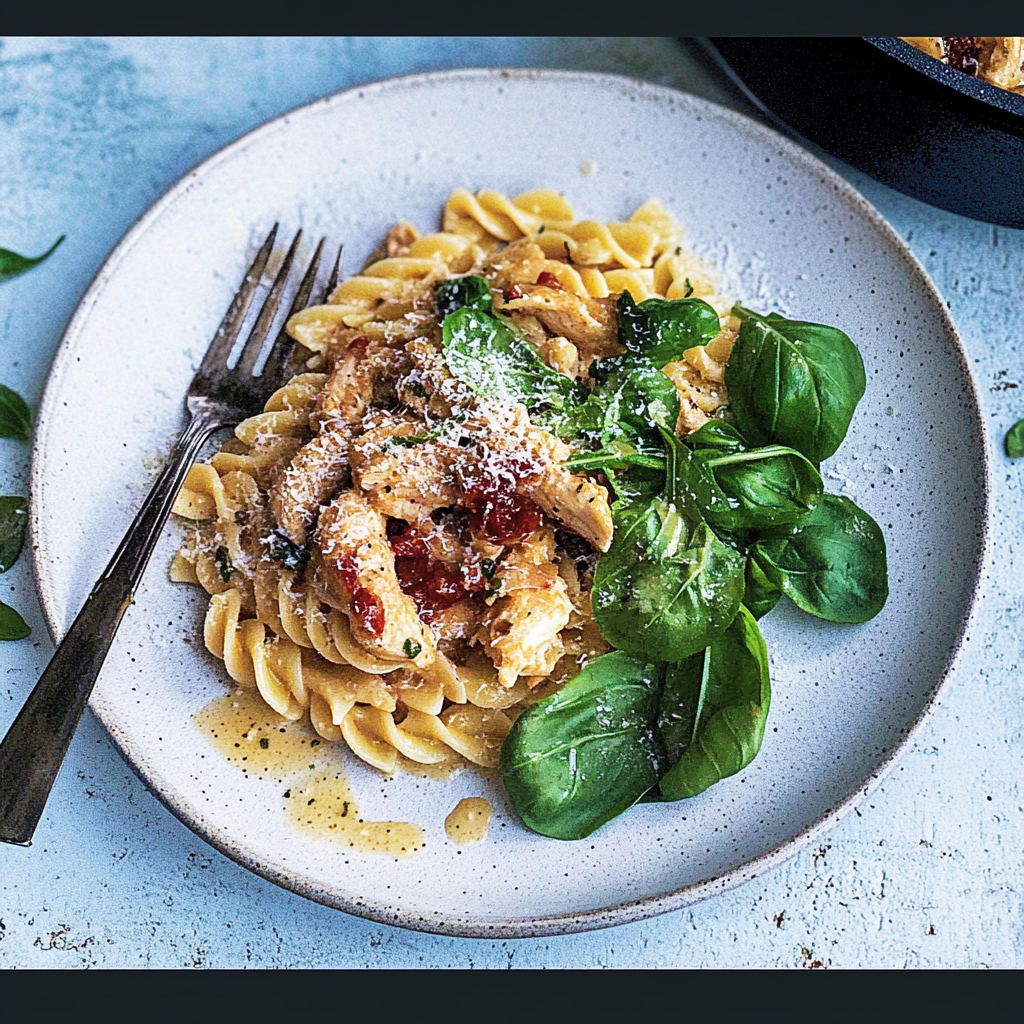 Marry me chicken med pasta – en utrolig, deilig middag