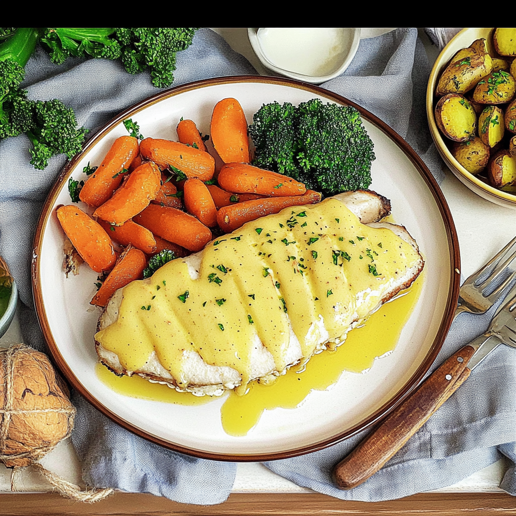 Ovnsbakt kveite - En utrolig deilig fest for sansene