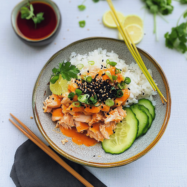 Utrolig poke med tunfisk og chilimajo – en deilig fest