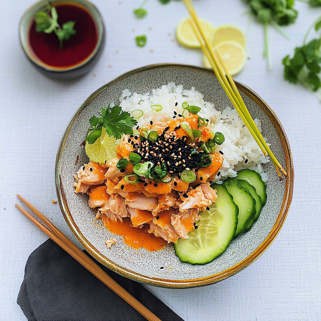 Utrolig poke med tunfisk og chilimajo – en deilig fest