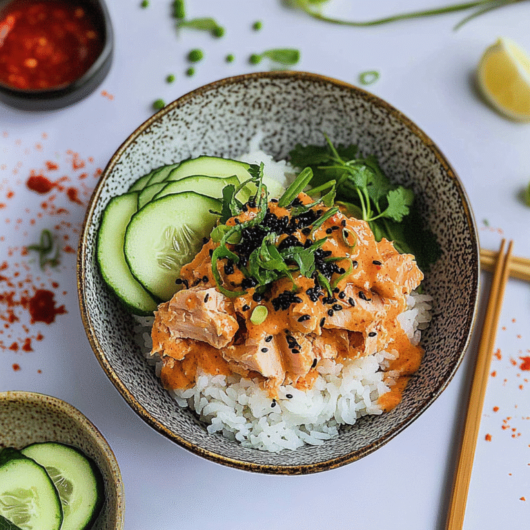 Poke med tunfisk og chilimajo – en utrolig deilig opplevelse