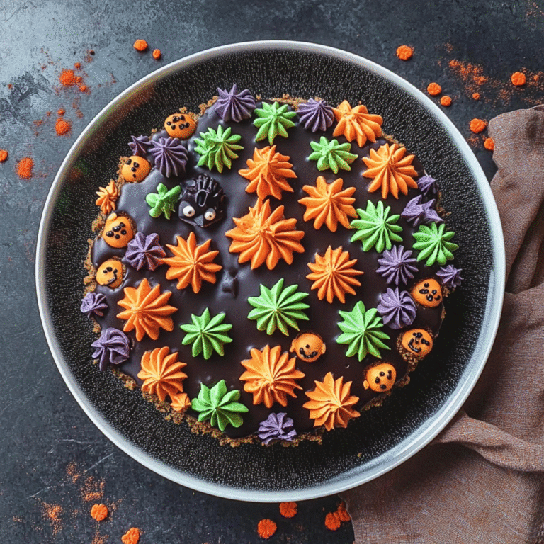 Fantastisk sjokoladekake til halloween – en munnvannende festdelikatesse