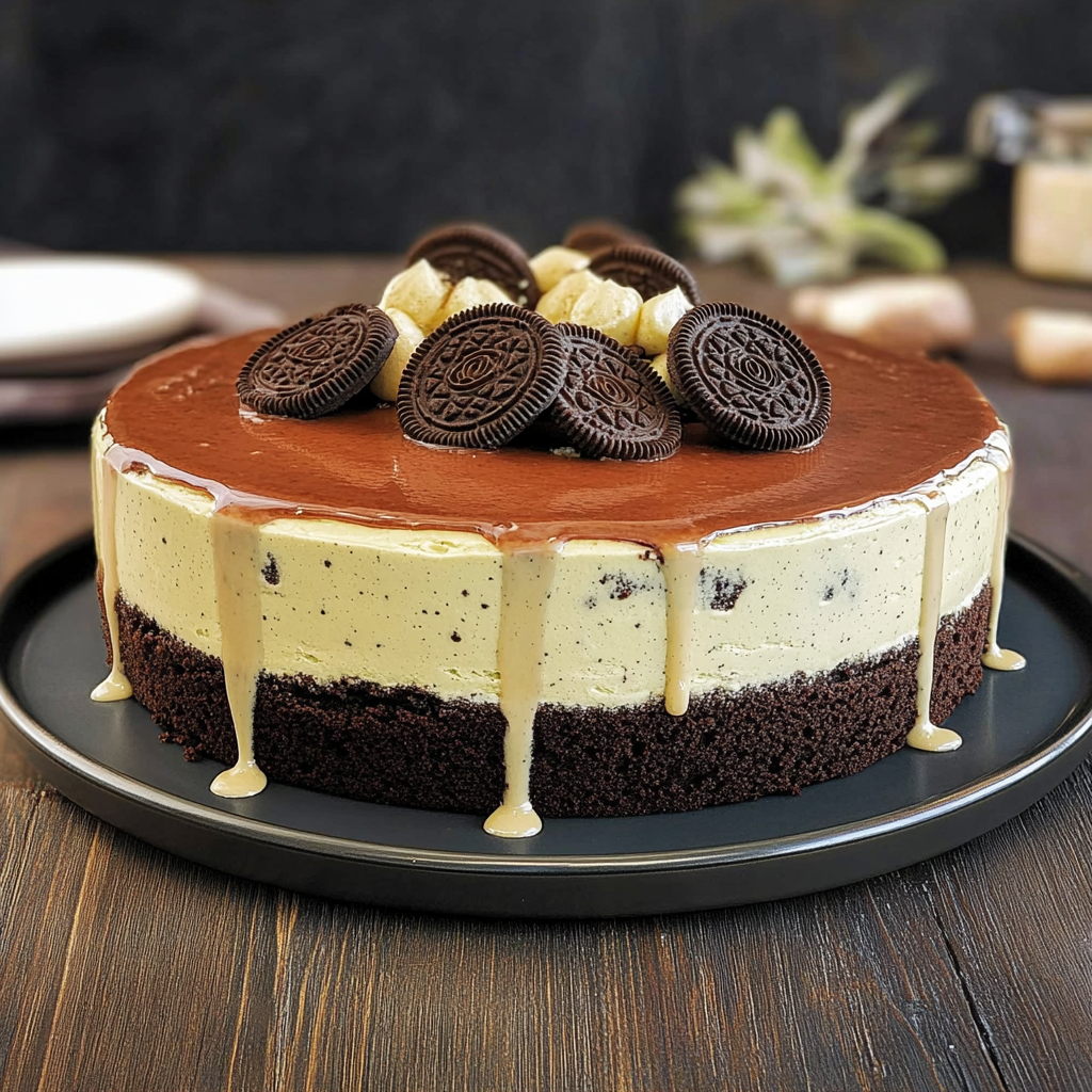 Fantastisk sjokolademoussekake med oreo - en deilig nytelse