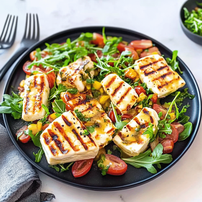 Halloumisalat – En utrolig og deilig fest for sansene