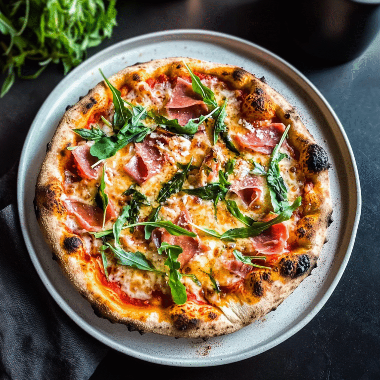 Fantastisk Pizza di Parma med utrolig smakopplevelse