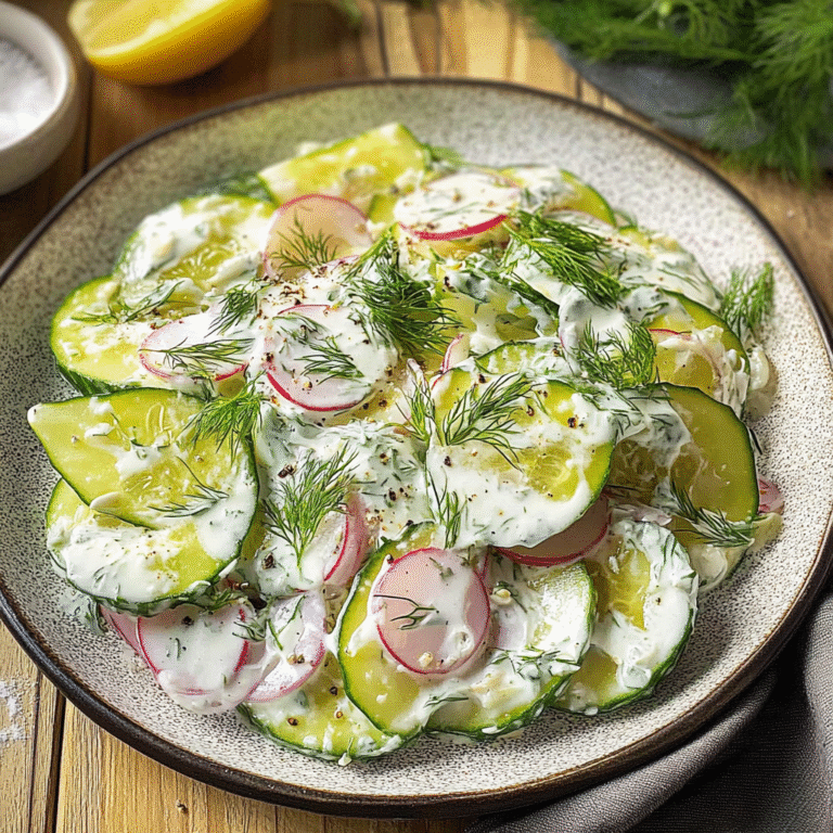 Agurksalat med dill - En utrolig, forfriskende opplevelse